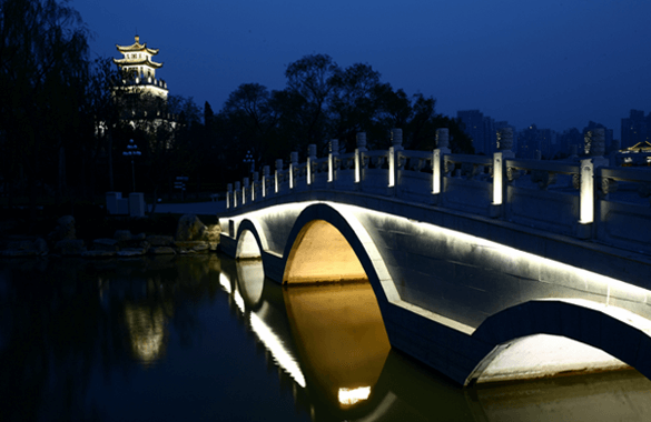 天津水上公園景觀(guān)照明工程